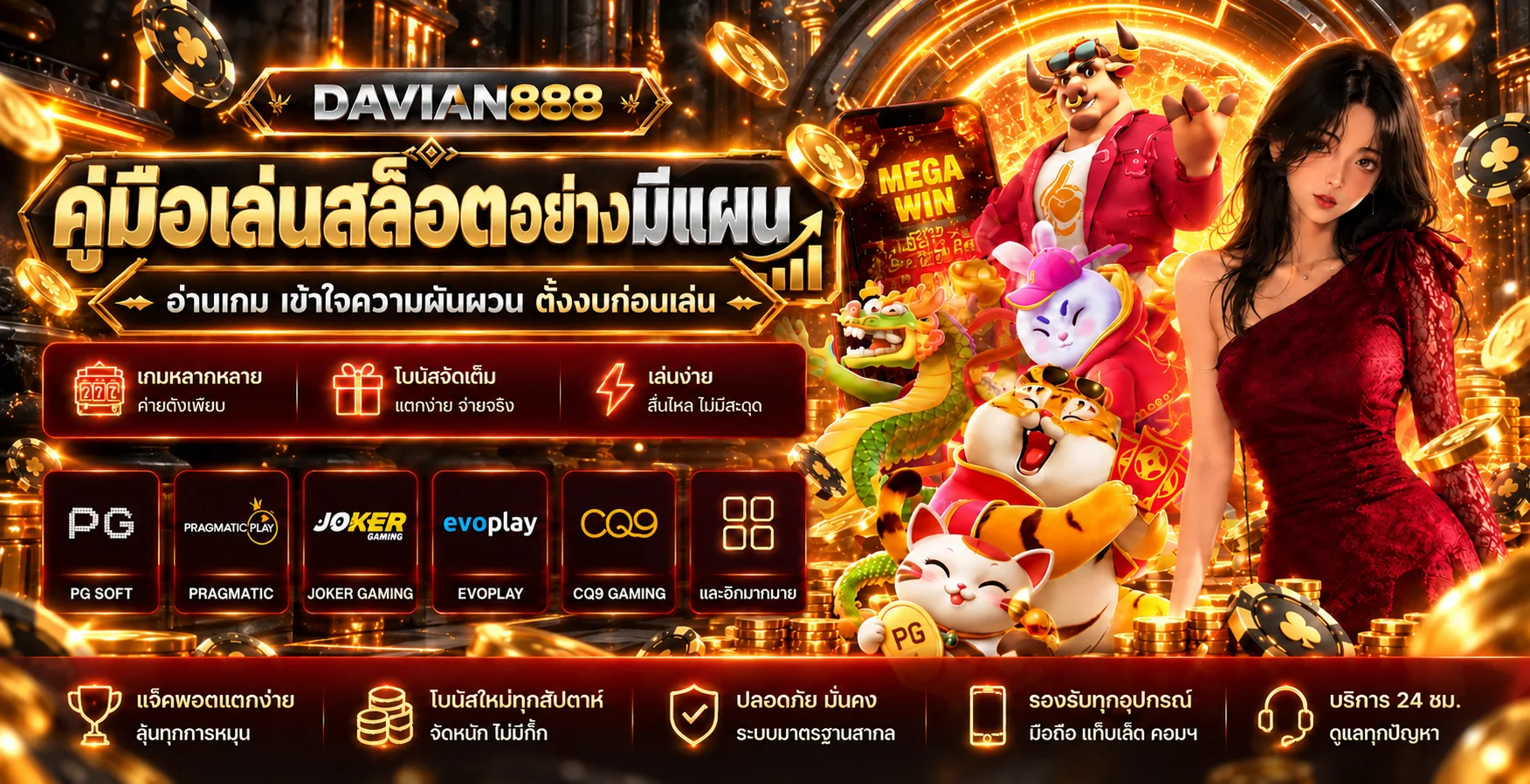 DAVIAN888 คู่มือเล่นสล็อตอย่างมีแผน ตั้งงบและอ่านความผันผวน